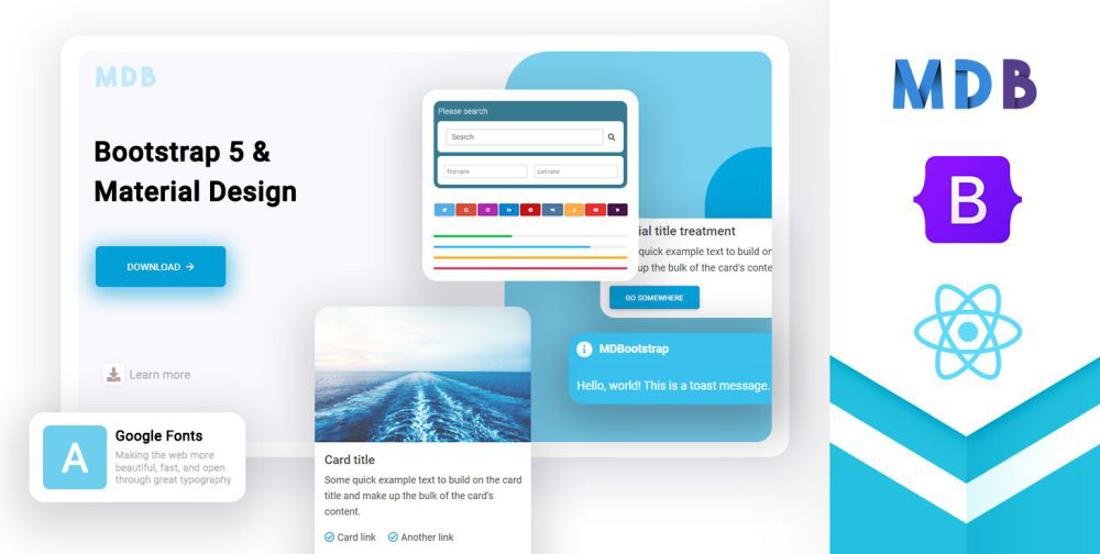 Bootstrap 5 and React 17 Stable Release